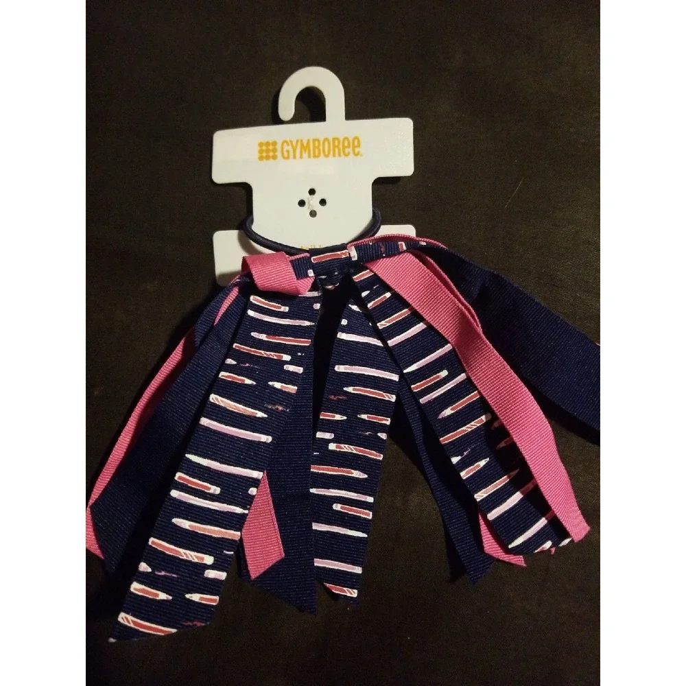 Gymboree pencil ponytail holder‎ nwt back to school